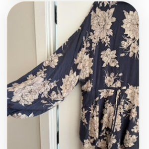 Free People Floral Boho Dress - medium